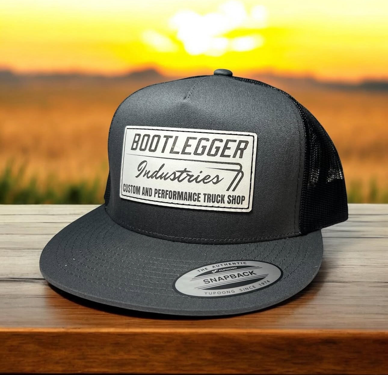 Hat - Grey & Black