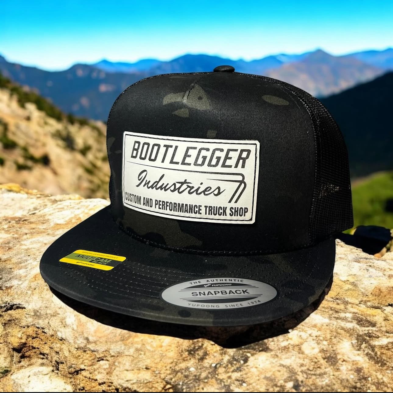 Hat - Black Camo